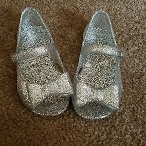 glitter sandals